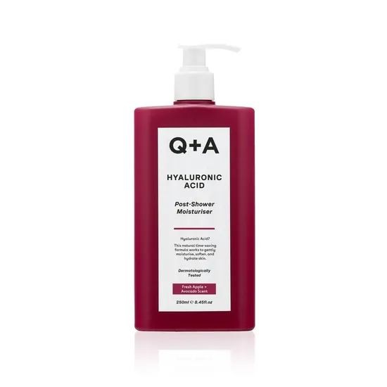 Q+A Hyaluronic Acid Post Shower Wet Skin Moisturiser