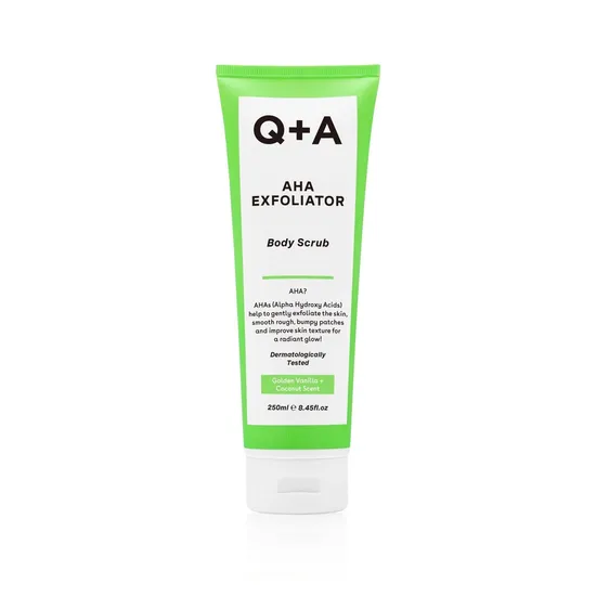 Q+A AHA Exfoliator Body Scrub