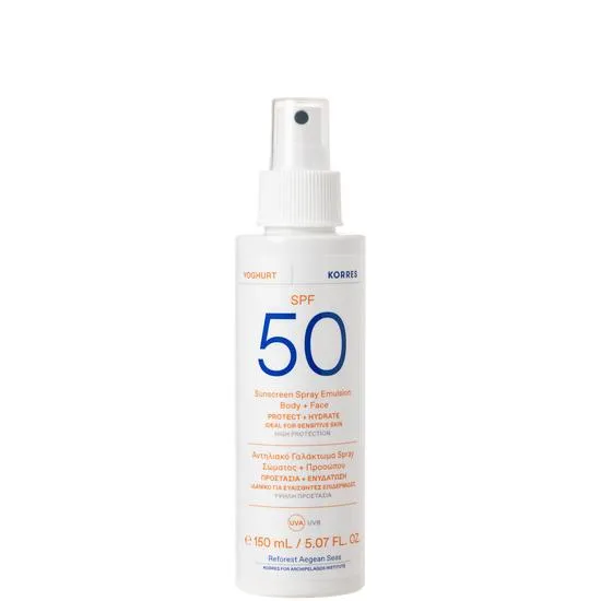 Korres Yoghurt Spray Emulsion Body + Face SPF 50
