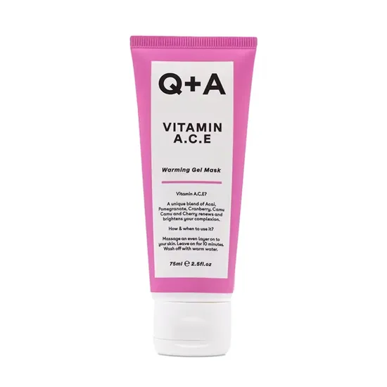 Q+A Vitamin A.C.E Warming Gel Mask