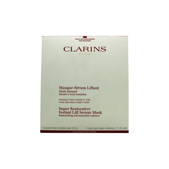 Clarins Super Restorative Instant Lift Serum Mask