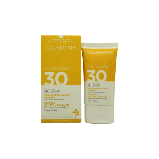 Clarins Invisible Sun Care Gel To Oil SPF 30