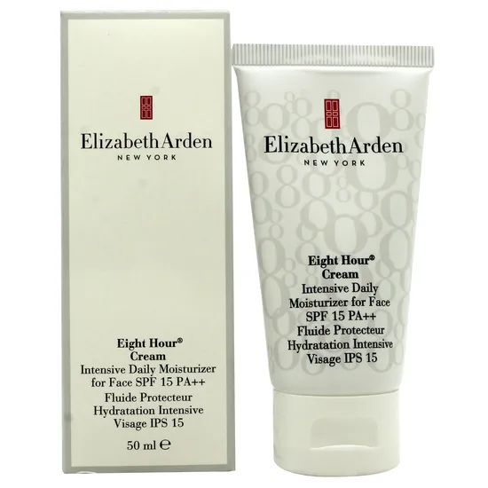 Elizabeth Arden Eight Hour Cream Intensive Daily Moisturiser For Face SPF 15