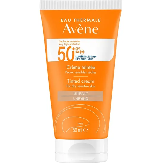 Avène Very High Protection Tinted Sun Cream SPF 50+ For Dry Sensitive Skin