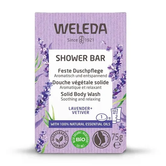 Weleda Shower Bar Lavender & Vetiver