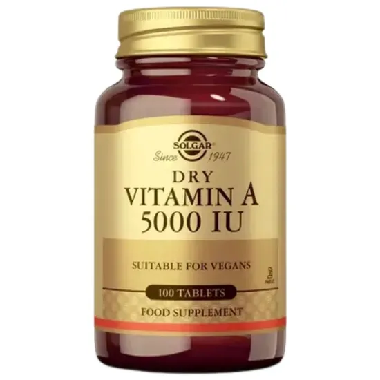 Solgar Dry Vitamin A 5000 IU