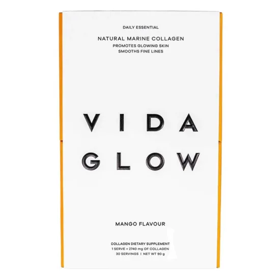 Vida Glow Natural Marine Collagen Sachets Mango