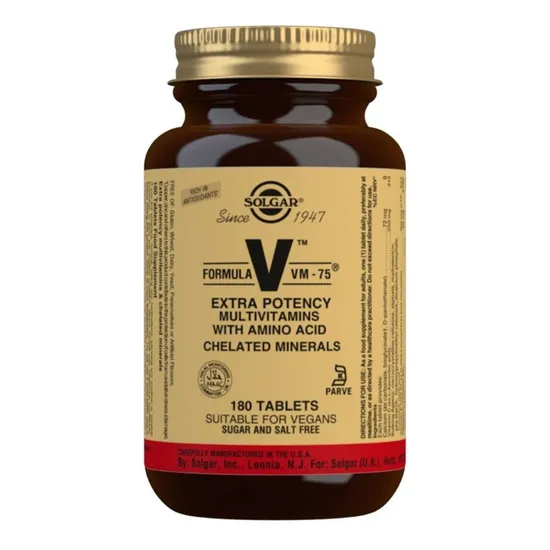 Solgar Vitamins Formula Vm-75 Tablets X180