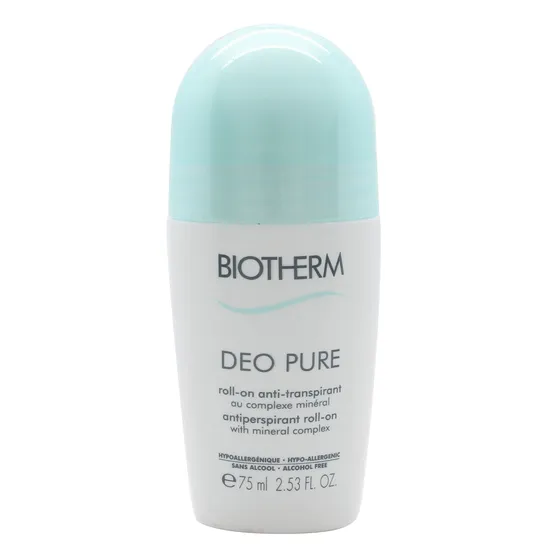 Biotherm Deo Pure Antiperspirant Roll On With Mineral Complex