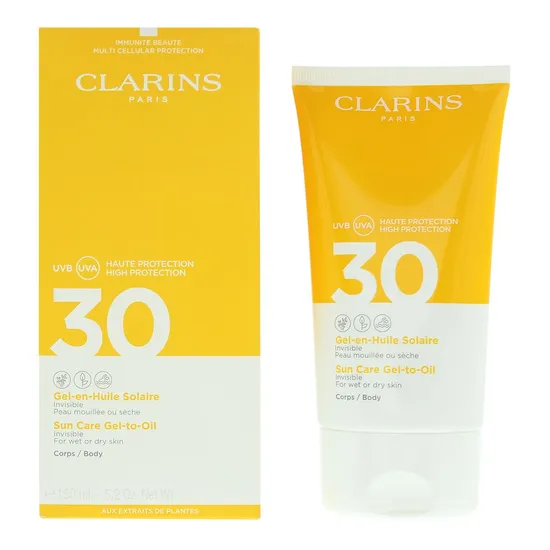 Clarins Sun Care Gel To Oil For Body SPF 30