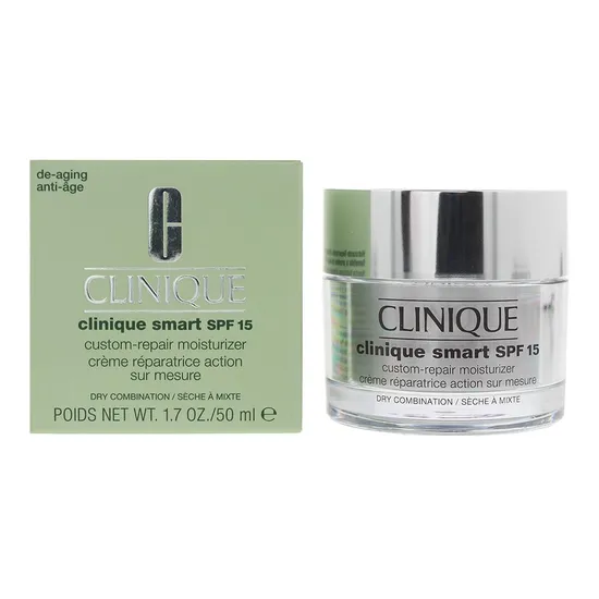 Clinique Smart Clinical Repair SPF 15 Custom Moisturiser 50ml - Dry / Combination Skin