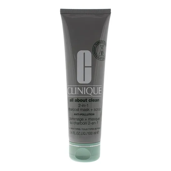 Clinique All About Clean 2-in-1 Charcoal Mask + Scrub