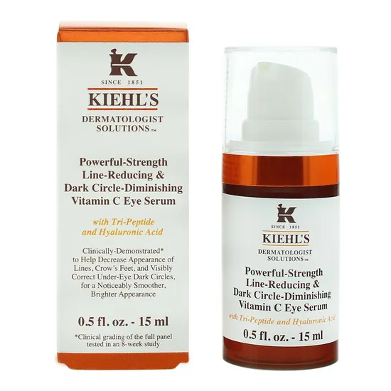 Kiehl's Powerful-Strength Line-Reducing & Dark Circle-Diminishing Vitamin C Eye Serum