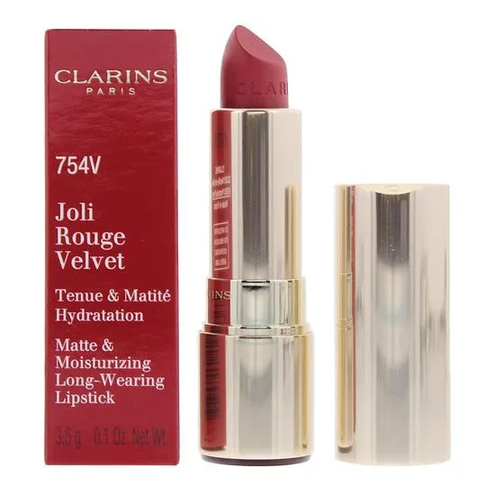 Clarins Joli Rouge Velvet Matte & Moisturising Long Wearing Lipstick