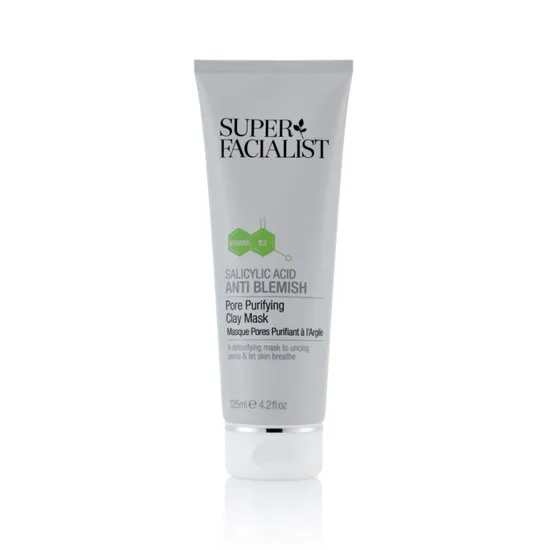 Super Facialist Salicylic Acid Anti Blemish Pore Purifying Clay Mask