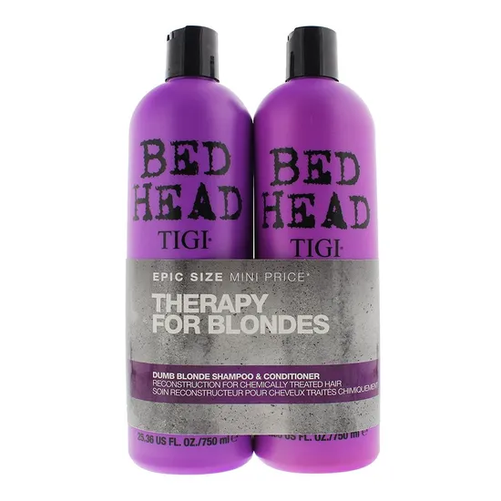TIGI Bed Head Dumb Blonde Shampoo & Conditioner For Blonde Hair