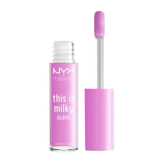 Nyx Professional Makeup This Is Milky Lip Gloss Lilac Splash