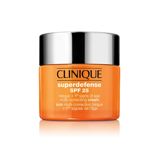 Clinique Superdefense Fatigue + 1st Signs Of Age Multi-Correcting Cream SPF 25 Mini-Size: Oily Skin