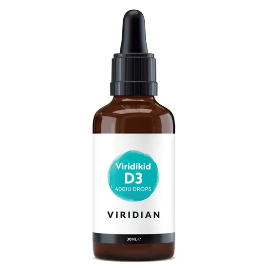 Viridian viridiKid Vitamin D3 Drops 400iu