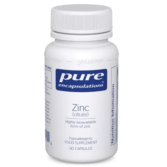 Pure Encapsulations Zinc Citrate Capsules