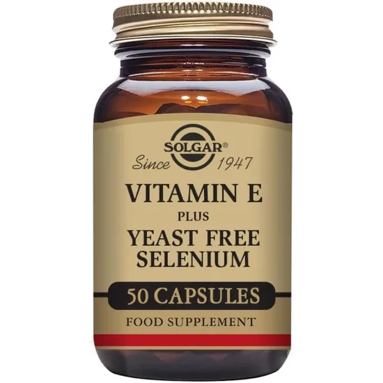 Solgar Vitamin E With Yeast Free Selenium Vegicaps