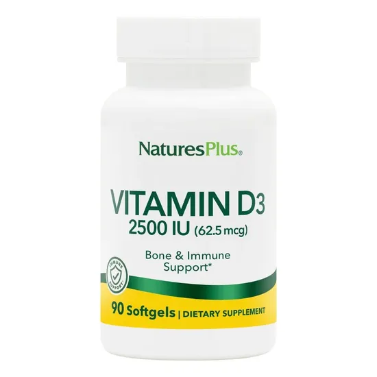 Nature's Plus Vitamin D3 2500iu