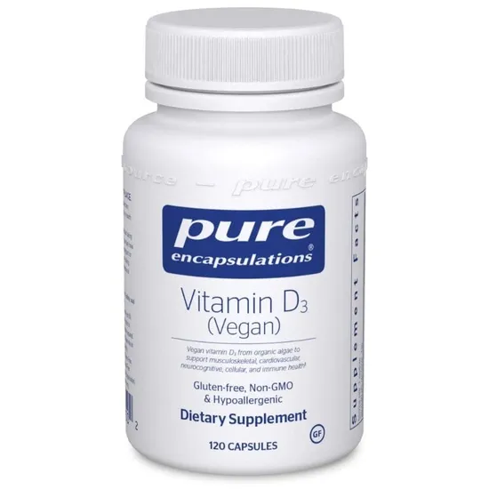 Pure Encapsulations Vitamin D3 2000iu Capsules