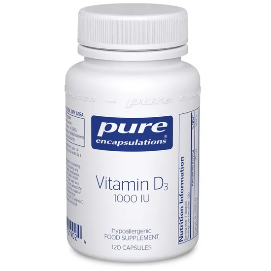 Pure Encapsulations Vitamin D3 1000iu Capsules