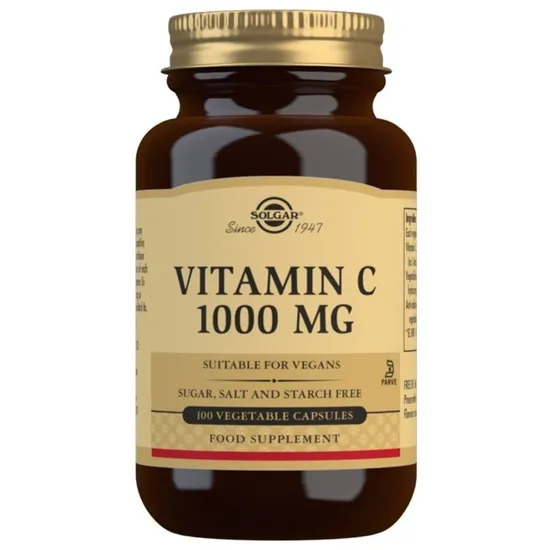Solgar Vitamin C 1000mg Vegicaps