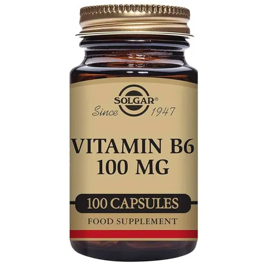 Solgar Vitamin B6 100mg Vegicaps