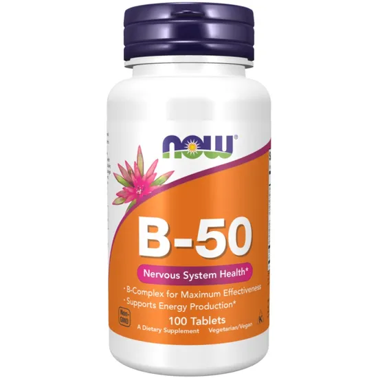 NOW Foods Vitamin B-50 Tablets