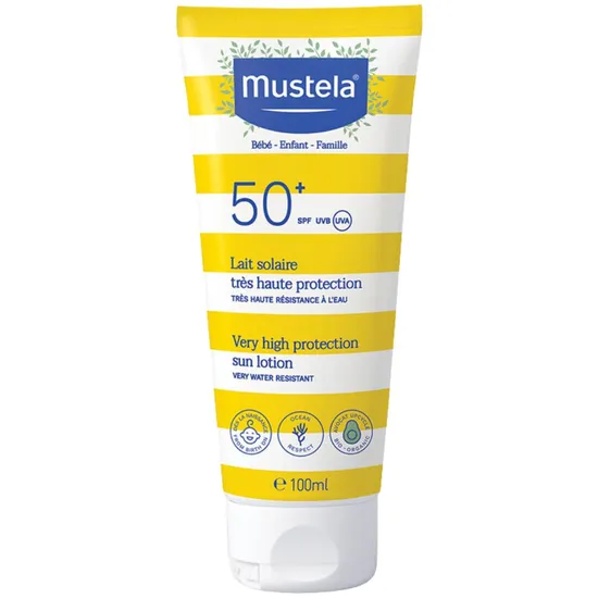 Mustela Very High Protection Sun Lotion For Face Spf 50+ 100Ml