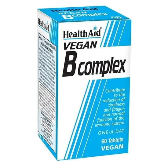 Health Aid Vegan B Complex Tablets