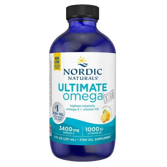 Nordic Naturals Ultimate Omega Xtra 3400mg Lemon