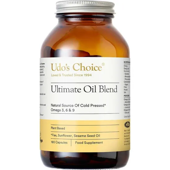 Udo's Choice Ultimate Oil Blend 1000Mg Capsules 180 Capsules