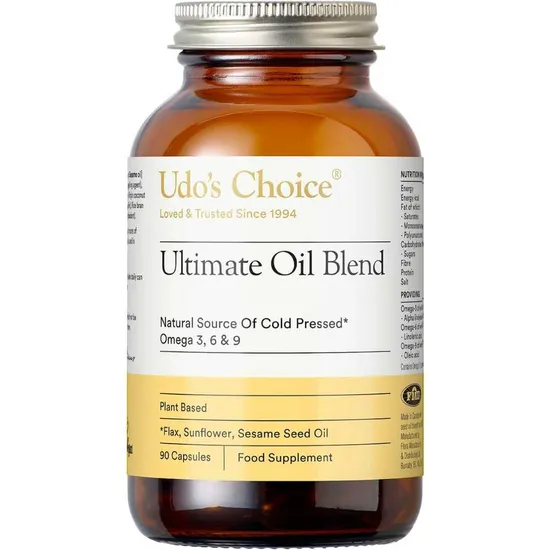 Udo's Choice Ultimate Oil Blend 1000Mg Capsules 90 Capsules