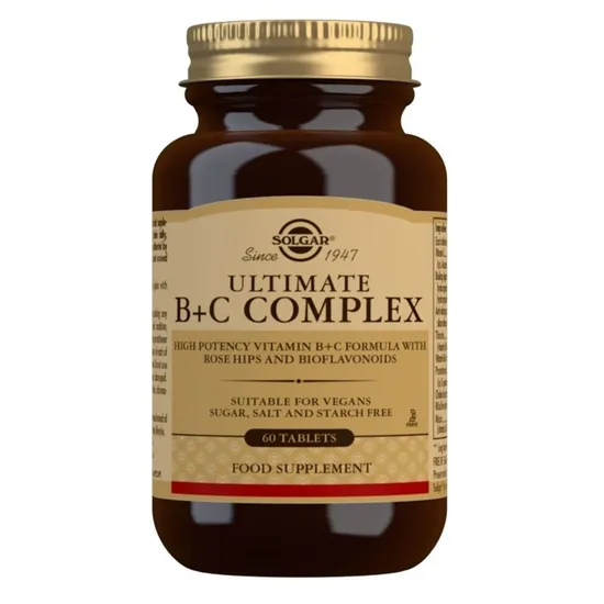 Solgar Ultimate B+C Complex Tablets