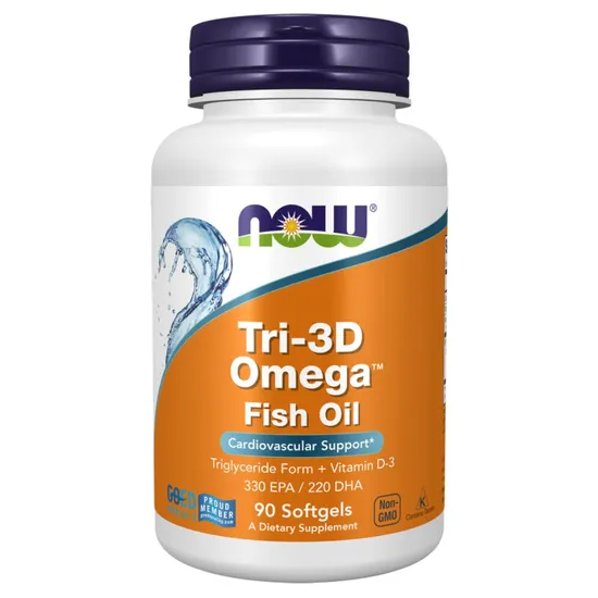 NOW Foods Tri-3d Omega Softgels