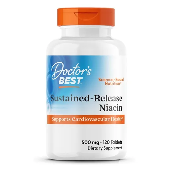 Doctor's Best Time-release Niacin With niaXtend 500mg Tablets