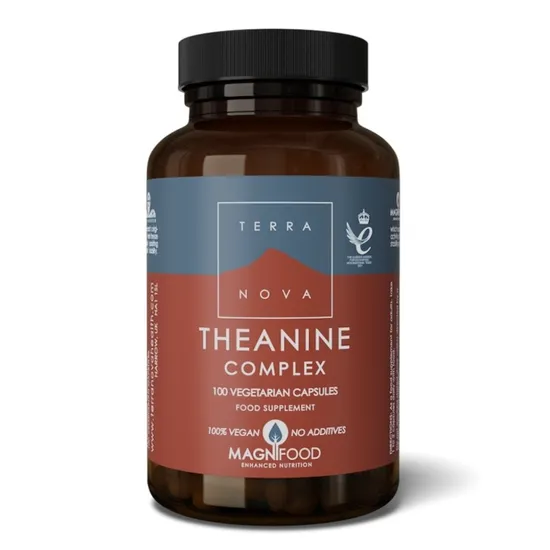 Terranova Theanine 100Mg Complex Capsules 100 Capsules