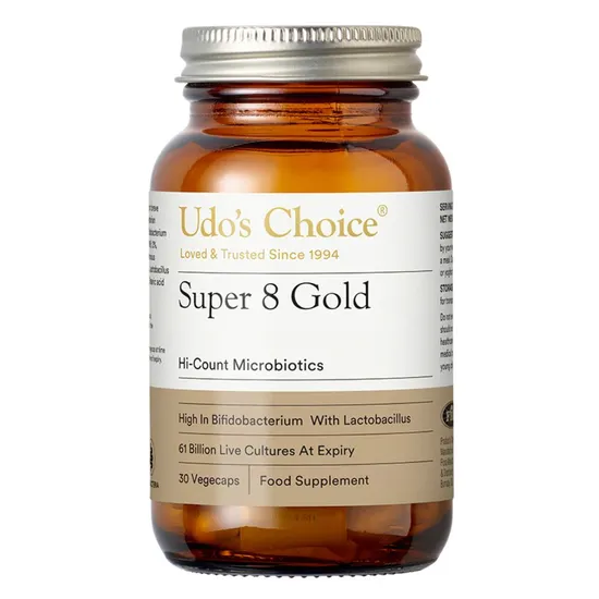 Udo's Choice Super 8 Gold Microbiotics Vegicaps
