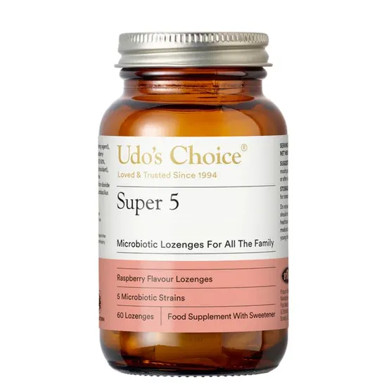 Udo's Choice Super 5 Microbiotics Lozenges