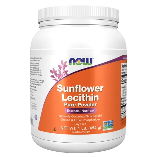 NOW Foods Sunflower Lecithin Pure Powder