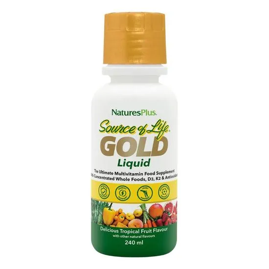 Nature's Plus Source Of Life Gold Multi Vitamin Liquid