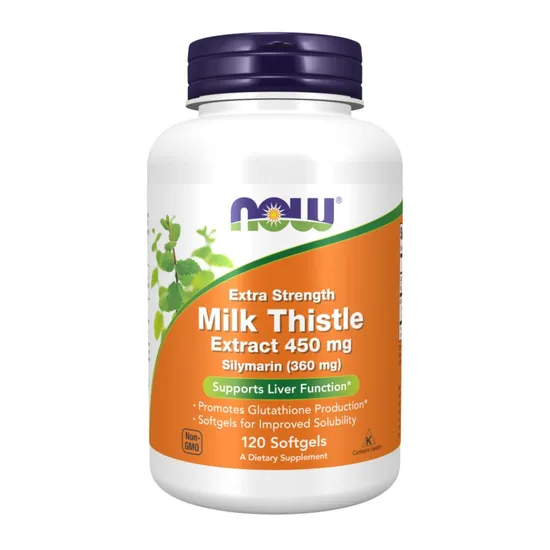 NOW Foods Silymarin Milk Thistle Extract Extra Strength Softgels