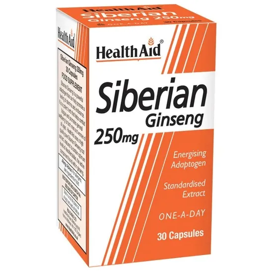 Health Aid Siberian Ginseng 250mg
