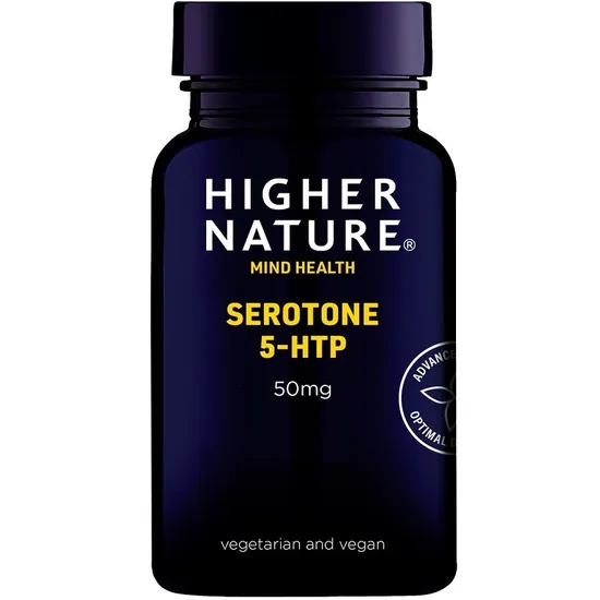 Higher Nature Serotone 5-HTP 50mg Vegetable Capsules