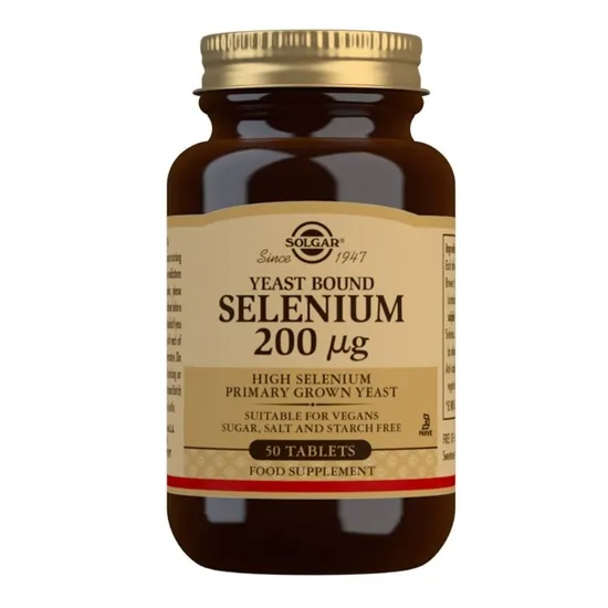 Solgar Selenium 200ug Yeast Bound Tablets