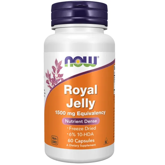NOW Foods Royal Jelly 1500mg Equivalency Capsules
