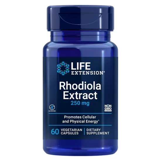 Life Extension Rhodiola Extract 250mg Vegicaps